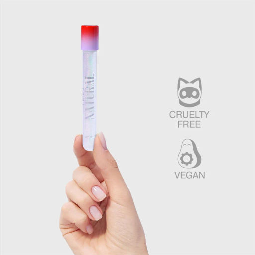 Influence Beauty Масло для губ Ekso Natural тон 02 Полупрозрачный голографический розовый  фото 8