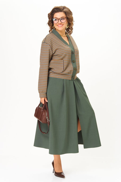 Костюм Aira Style 24131-1 зеленый