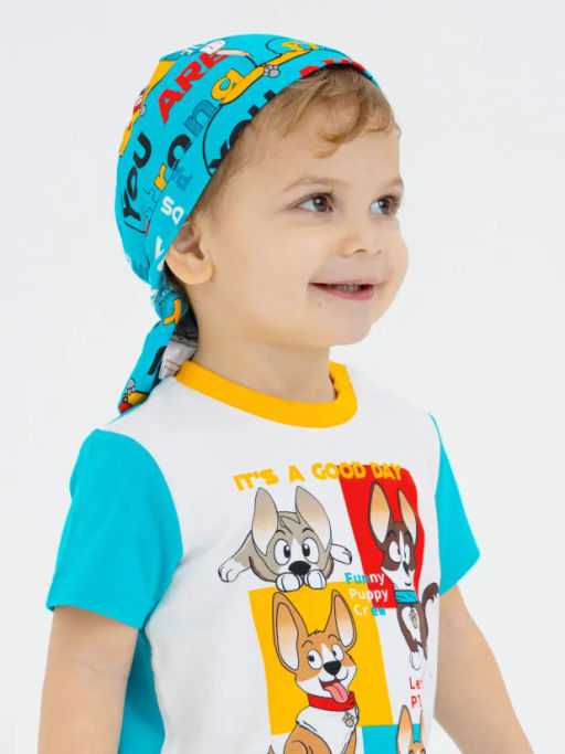 PlayToday / Бандана детская трикотажная для мальчиков, 2 шт в комплекте  фото 3