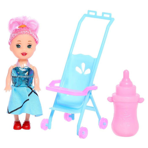 Кукла малышка Ева с аксессуарами, МИКС - Simaland фото 12