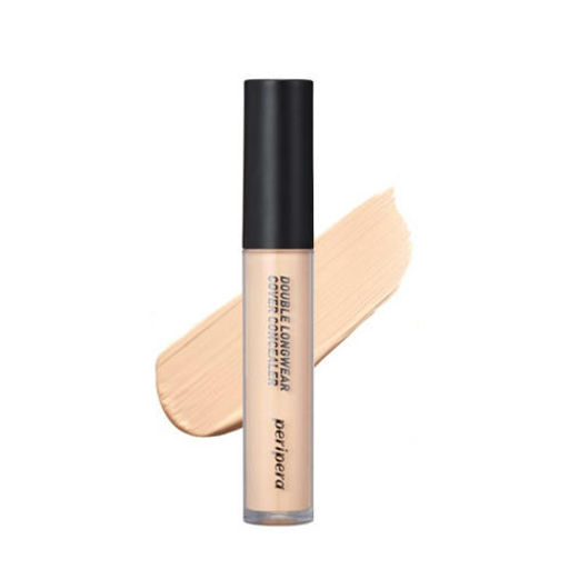 Double Longwear Cover Concealer 02 Natural Beige - Консилер с натурально-бежевым оттенком, 5,5 г