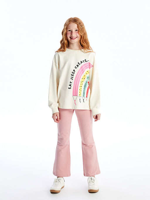 Beli Lastikli ?spanyol Pa?a K?z ?ocuk Tayt