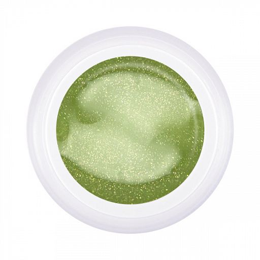Pudding Gel Olive конструирующий цветной гель с микроблеском