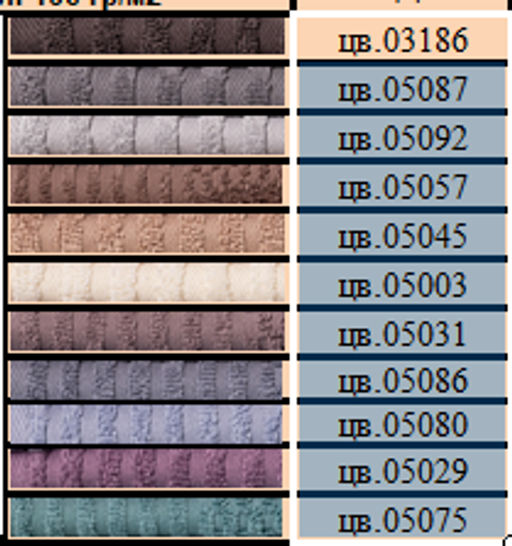 Полотенце махровое DARDY мод. D-105 размер 70*130 пл. 460 гр/м2