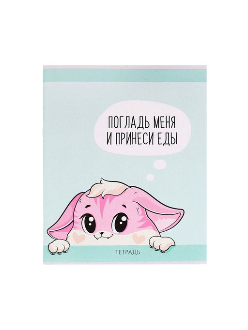 Цена за 10 шт. Тетрадь 48 листов в клетку, Calligrata Лисички, серые листы, МИКС  фото 13