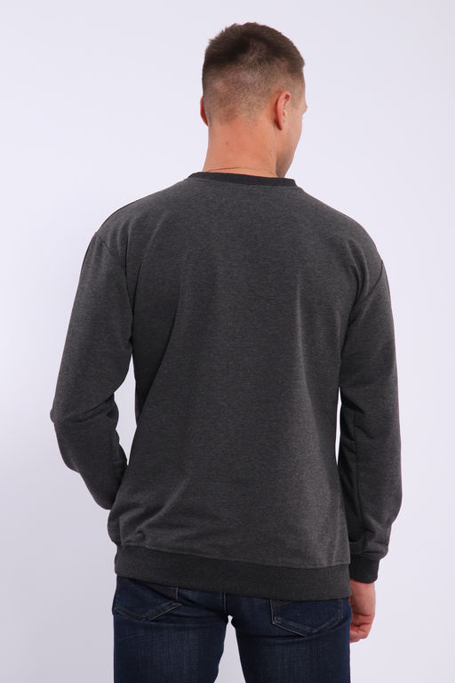 Лонгслив мужской футер двухнитка, Арт. 810