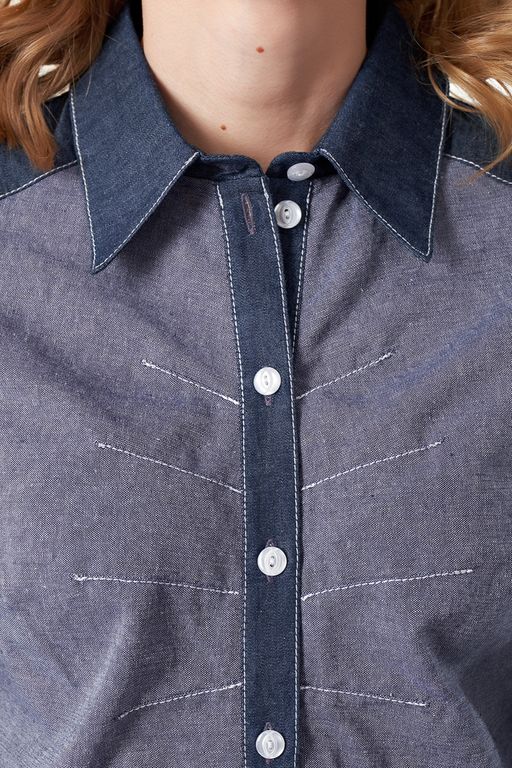 Рубашка М5-3978 - Wisell фото 7