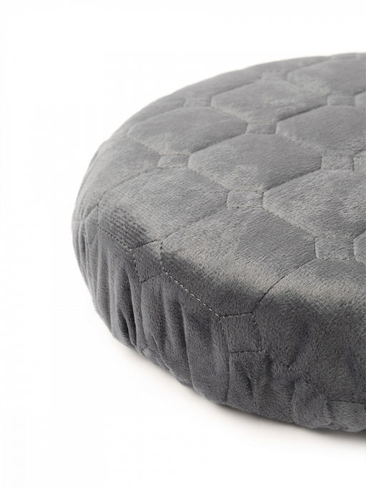 Чехол на табурет D33 графит вельвет