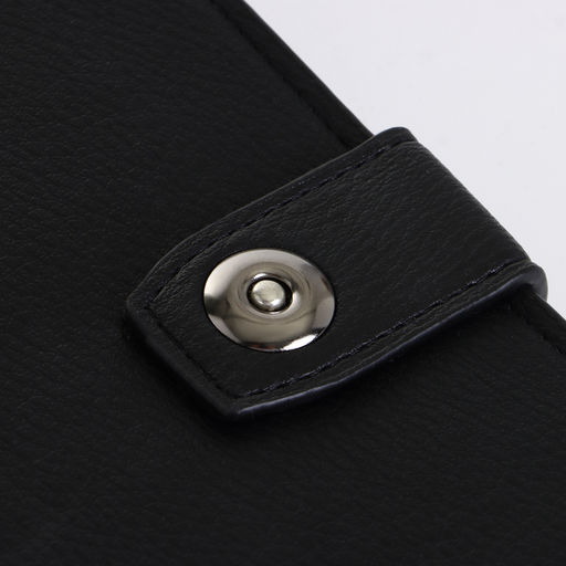 Портмоне мужское на магните, чёрное