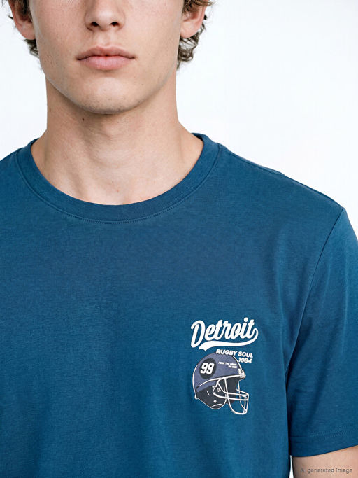 Пижама мужская Regular Fit с шортами