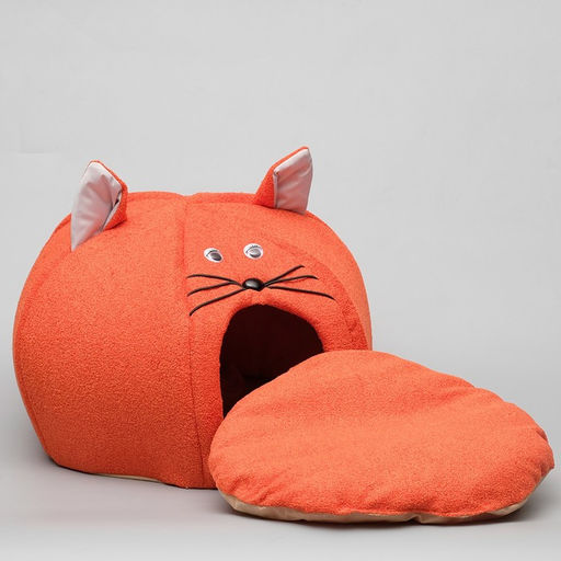 Дом Кот, 40 х 40 х 29 см, мебельная ткань, микс цветов - Пижон фото 5