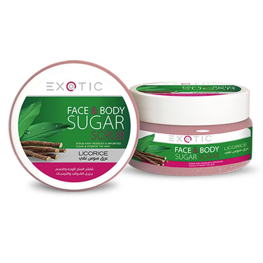 Exotic EX-09 Скраб сахарный для лица и тела (I Licorice) 300 ml