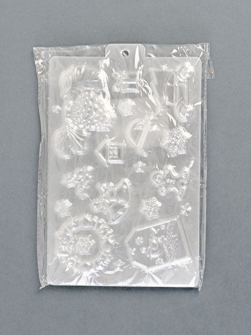 Цена за 10 шт. Форма для шоколада Новогодние традиции, 21?14 см