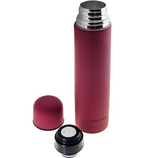 25880 Термос нерж.КРАСНЫЙ 1л нерж/сталь МВ(х24) - Mayer&boch фото 3