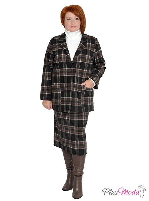 Жакет Модель №984 размеры 44-84 - Plusmoda фото 5