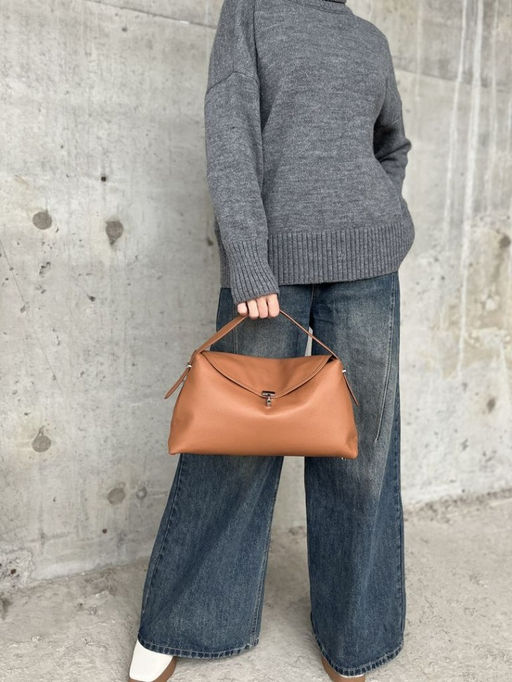 Женская кожаная сумка 8923 Браун - Sergio valentini фото 6