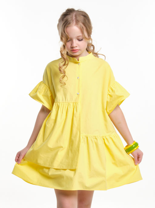 Платье Рубашка летнее хлопковое UD 7935 фисташка - Mini maxi фото 20