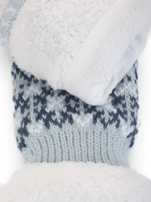 Пеpчатки Китай W47 white/blue - Modo gru фото 3