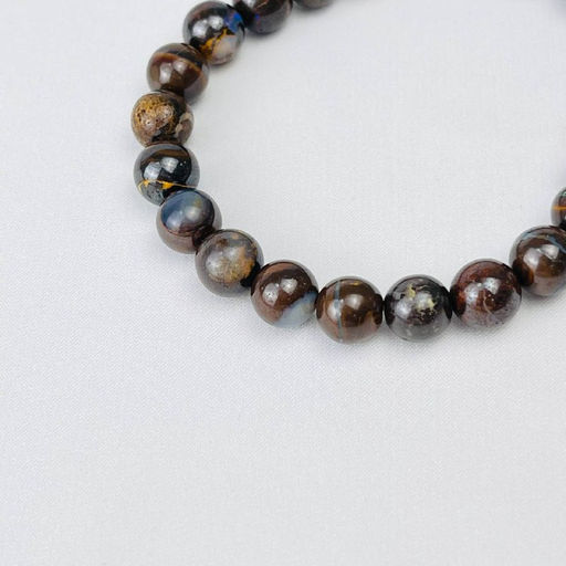 Браслет из древесного Опала 17 см - Радуга самоцветов фото 2