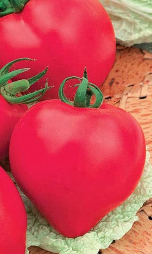 Томат РОЗОВОЕ СЕРДЦЕ Изысканный вкус! Мякоть практически без семян! Плоды сладкие, сочные, мясистые!