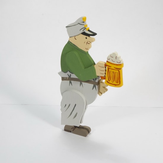 Декоративные новогодние украшения: Швейк с пивом 6011 - Idh фото 4