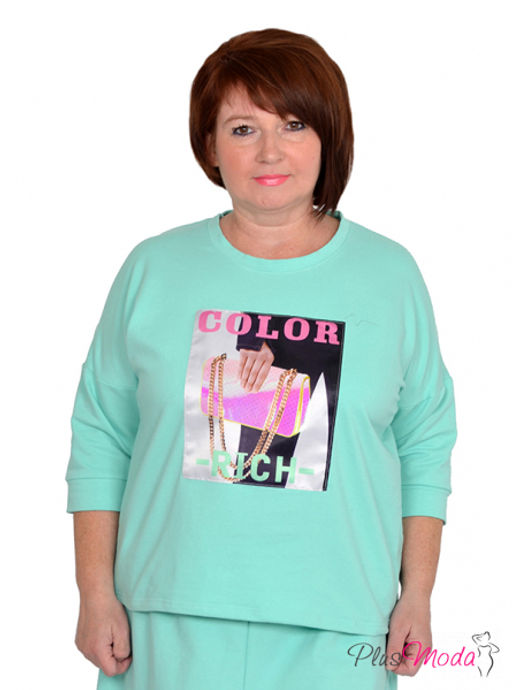 Туника Модель №885 размеры 44-84 - Plusmoda фото 11