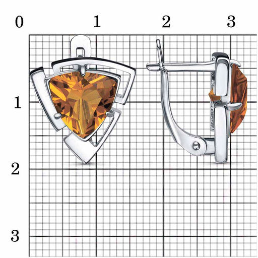 СЕРЬГИ 34614834Пл5 - Красная пресня фото 2