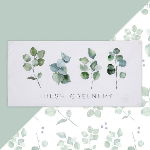 Полотенце Этель Eucalyptus 70х1462 см, 100% хлопок 160гр/м2