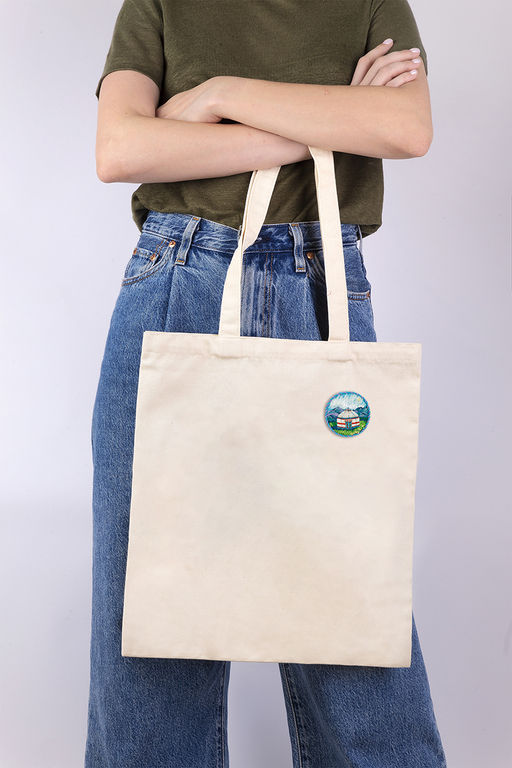 Набор для вышивания PANNA Живая картина JK-2330 Брошь. Юрта 5.5 х 5.5 см