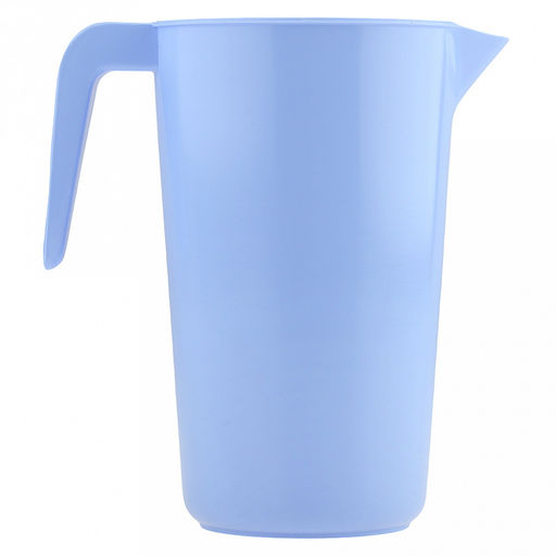 "Садовник" Кувшин пластмассовый 1,2л, h19,5см, светло-голубой, ГОСТ Р 50962-96 (Россия)