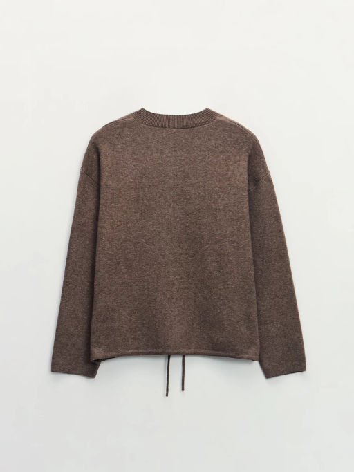 Оверсайз джемпер на молнии / Zarina фото 8