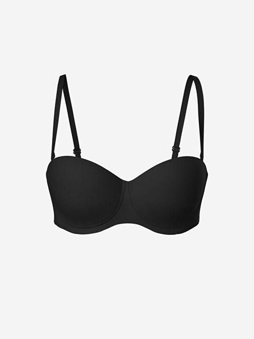 Balenli Dolgusuz D?z Straplez S?tyen 2li Paket - Waikiki фото 2