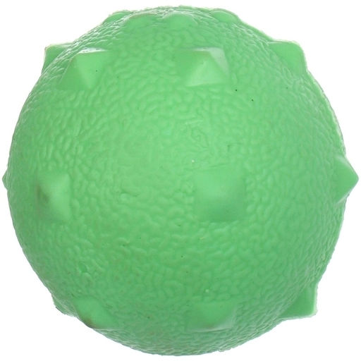 Цена за 4 шт. Игрушка - мячик для собак средних, мелких и крупных пород "ИГРУЛИК для Бро", лапки, цвет зеленый, d-6см (лейбл)