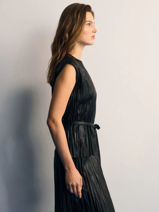 Блуза из искуственной кожи / Zarina