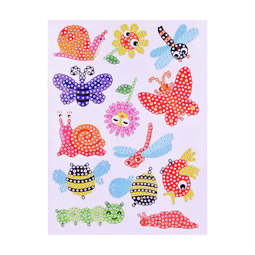 Мозаика алмазная "Насекомые" в коробке