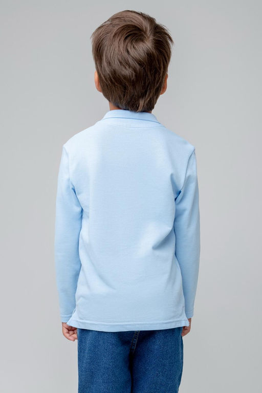 К 302109-1/небесный джемпер-поло дет - Crockid фото 9