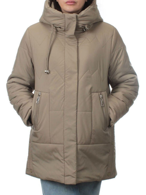 957 KHAKI Куртка зимняя женская (верблюжья шерсть)