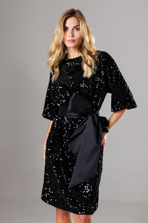 Платье Lars Style 1018 черный