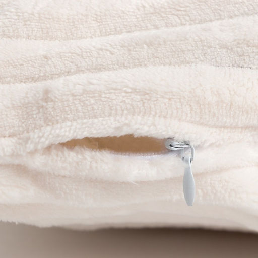 Наволочка декоративная Этель цвет белый,40х40 см, велсофт, 100% п/э  фото 4