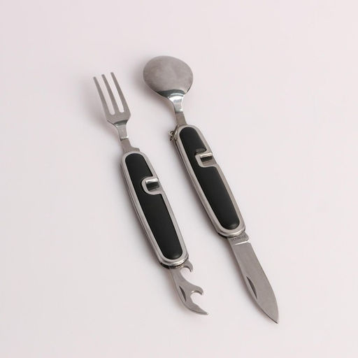 Подарочный набор 5 в 1 Рептилия: фляжка 240 мл, 2 ножика 7в1, 2 рюмки, 17 х 23 см - Simaland фото 6