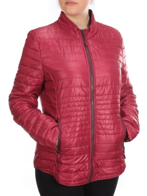 B-8 WINE Куртка демисезонная женская NO NAME (50 гр. синтепон)