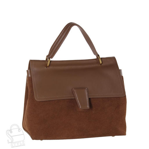 Сумка женская кожаная 68870BDAA brown Baidou/30   в Новосибирске