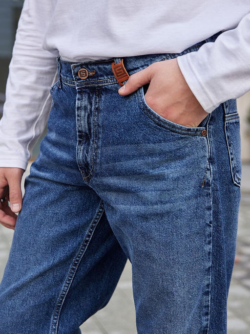 Мужские джинсы арт. 0904 - F5 фото 10