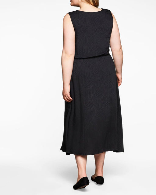 Платье с кардиганом, черное - Sheego фото 4