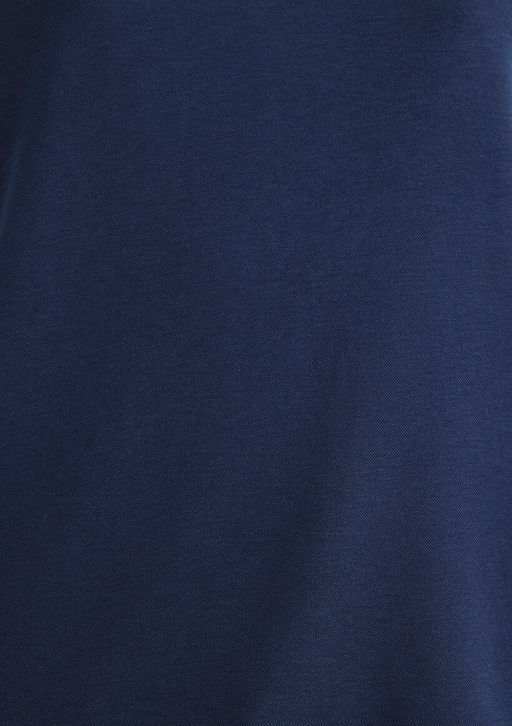 Lux Touch TENCEL TM Lacivert Basic Tisort - Mavi фото 6