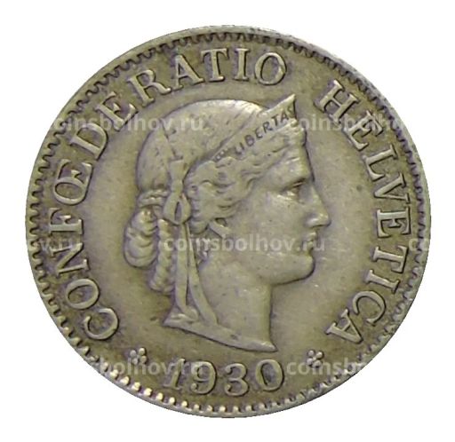10 раппенов 1930 года Швейцария