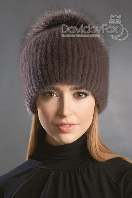 Шапка Буратино норка аврора