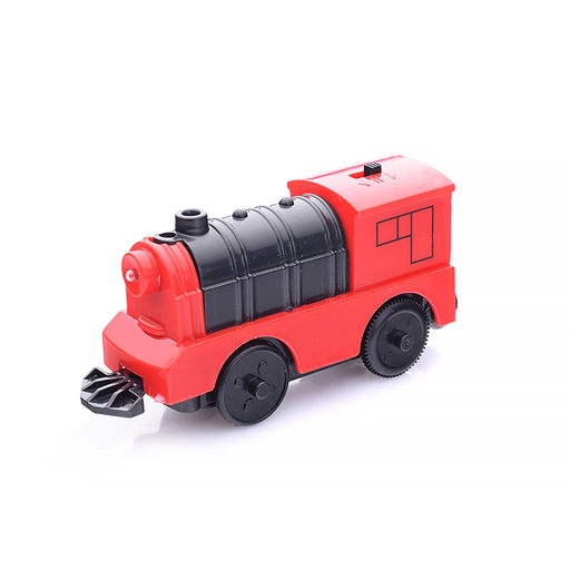 Трек с паровозом и фигурками в коробке - Щепочка фото 3