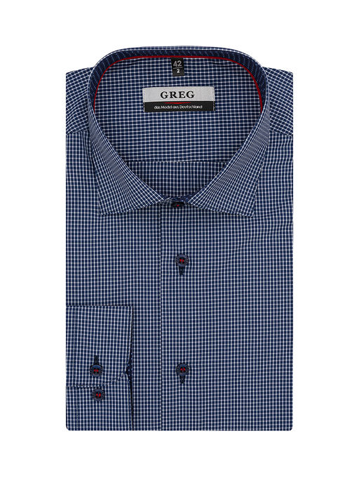 Сорочка мужская длинный рукав GREG 224/139/1690/Z/1p  фото 2