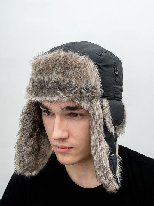 Шапка HERMAN арт. BUCK 001 (черный)